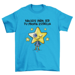 camiseta azul