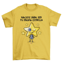 camiseta mostaza