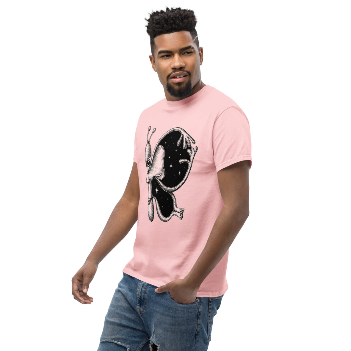 Camiseta Antropóptera Rosa Unisex