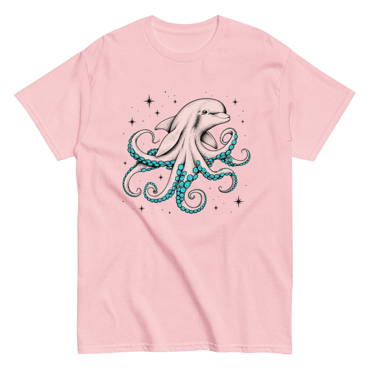 Camiseta Delphinus Rosa Unisex