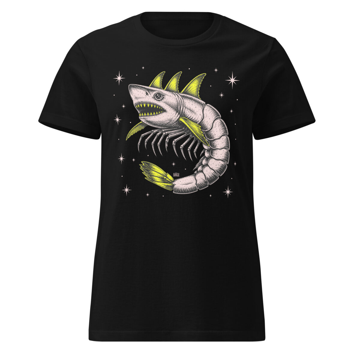 Camiseta Tiburamba Negra Mujer